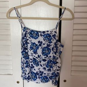 DIVIDED H&M Printed Crop Tank